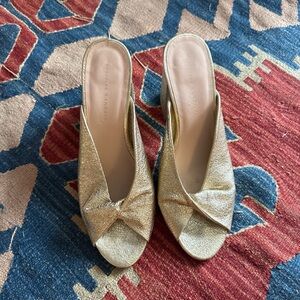 - Loeffler Randall Laurel Twist block heel 10.5